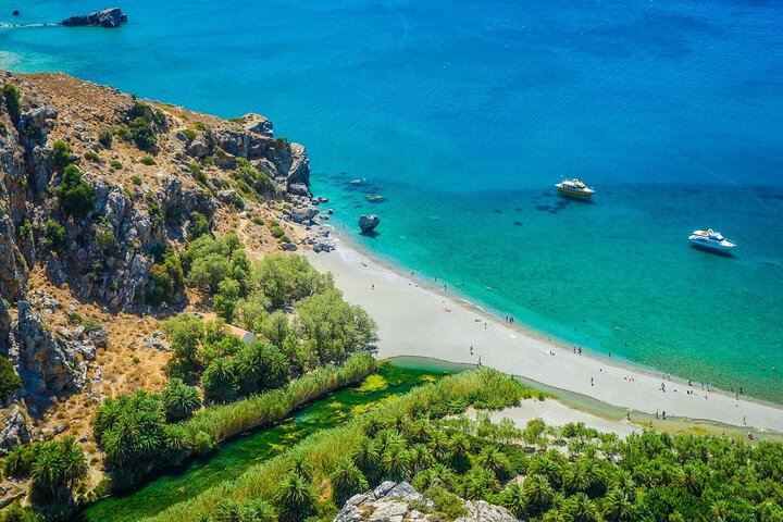 Preveli palm beach, Rethymno