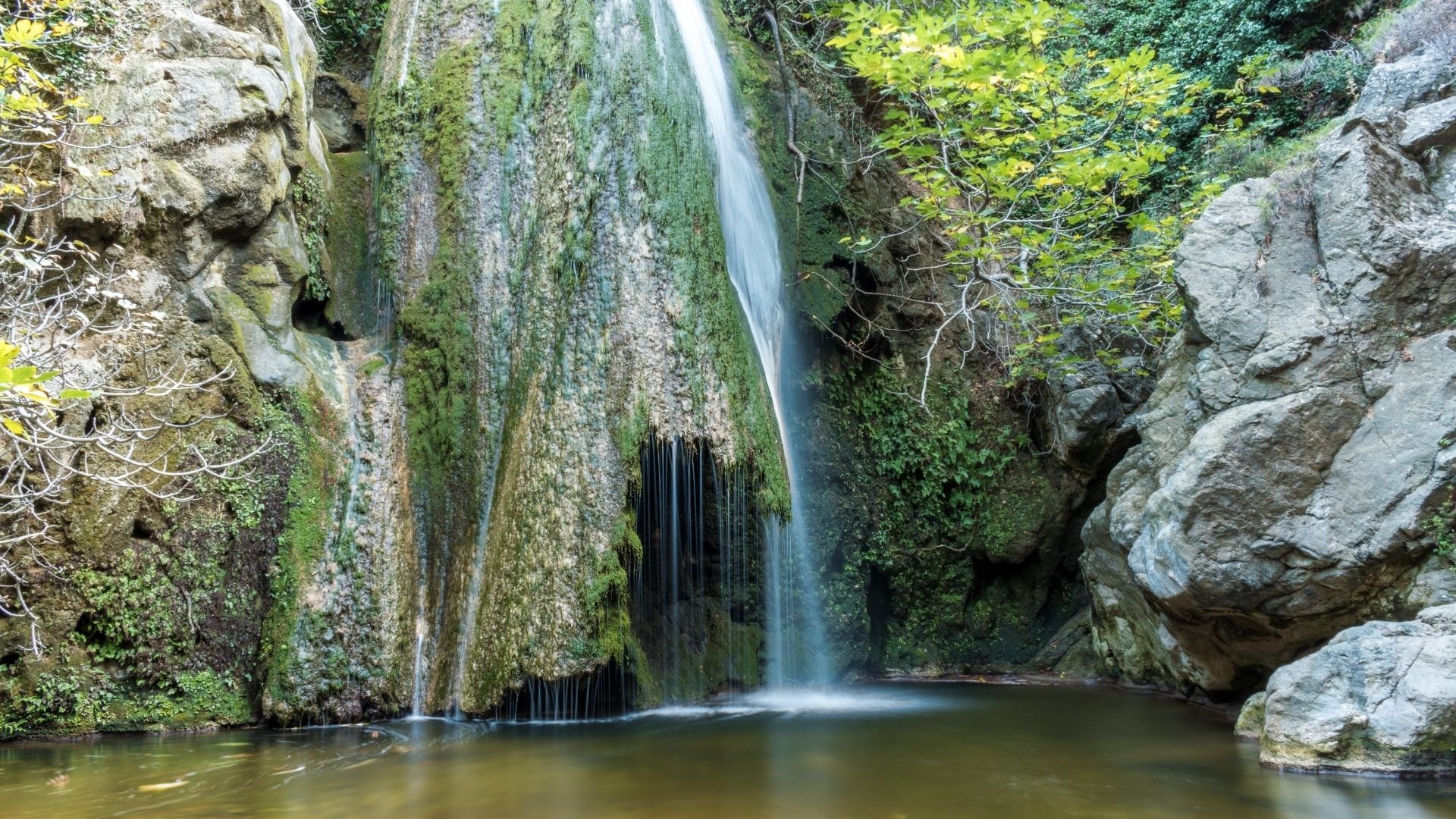 Richtis gorge waterfall jeep safari Crete hidden nature adventure Greece